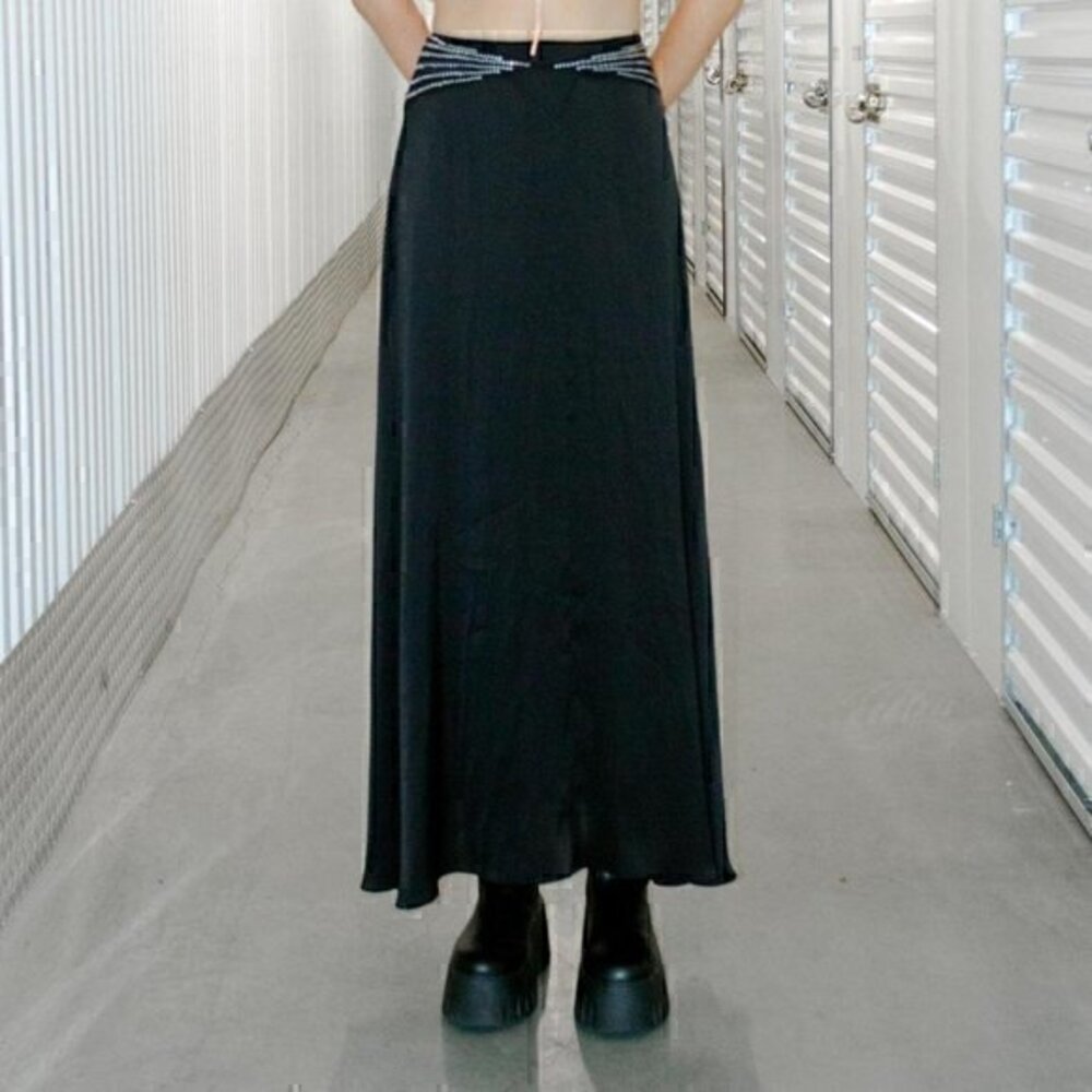 Paco Rabanne Sequin Embellishment Maxi Skirt